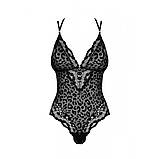 Сексуальне Боді Obsessive Giully S/M Black, фото 5
