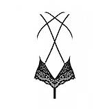 Сексуальне Боді Obsessive Giully S/M Black, фото 6