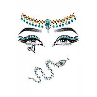 Наклейка с драгоценностями Leg Avenue Клеопатры Cleopatra face jewels sticker O/S