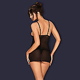Пеньюар Obsessive Lucita + стринги L/XL, фото 3