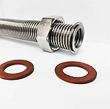 Шланг гнучкий, гофрований, неіржавка сталь, діаметр 1 1/2" (40 мм) FLEXY ECO-FLEX 700, фото 3