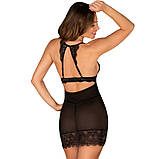 Пеньюар Obsessive Reneliai та стринги S/M, фото 5