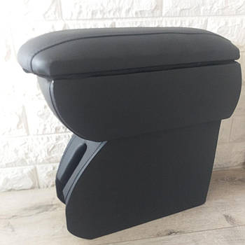 Підлокітник Volkswagen Golf 2 1983-1992 з відсіком для дрібниць Екокожа Чорний (KG-10092)