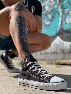 converse black man