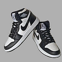Кроссовки джордан найк Nike Air jordan кожа, Мужские високие найк аир джордан найк джордан молодежные