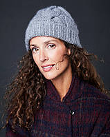 Набор для вязания шапки з пряжи Como (Como Tweed) и Premia по описанию с журнала Lamana, в одному розмірі,