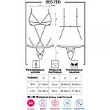 Боди Obsessive 865-TED-1 teddy L/XL, фото 3