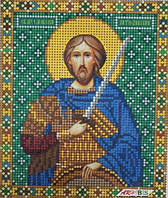939 - 95257 Святой Максим Антиохийский А5, набор для вышивки бисером иконы