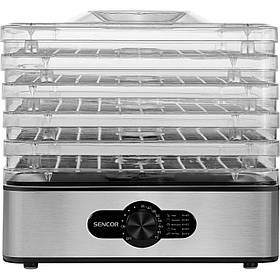 Sencor Сушка для продуктів SFD950SS, 240Вт, 5 піддонів