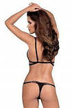 Боди Obsessive Mixty teddy black S/M, фото 3