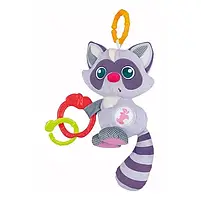 Підвіска 720020-NL WinFun на візок, єнот, брязкальце, плюш, музика, світло, на батарейках., фото 2