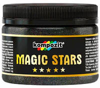 Глиттеры MAGIC STARS 60 г (Цвет: Черный бархат) Размер частиц 0,2 мм