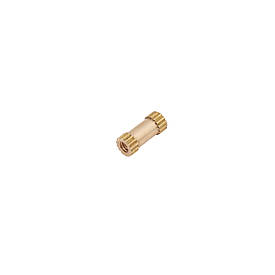 Гайка закладна з накаткою і внутрішньою різьбою M2x6-3.5 (10 шт.)