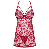 Пеньюар і трусики Obsessive Ivetta S/M, фото 6