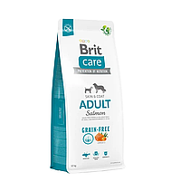 Сухой Беззерновой Корм для Собак Brit Care (Брит Каре) с лососем и картофелем 12 кг