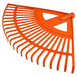 Граблі віялові пластмасові 21 зуб 45 см