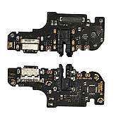 Нижня плата Xiaomi Mi 10T Lite з конектором заряджання + мікрофон + компоненти