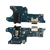 Нижня плата Samsung A025/A037 Galaxy A02s/A03s (2021) з конектором заряджання + мікрофон Оригінал
