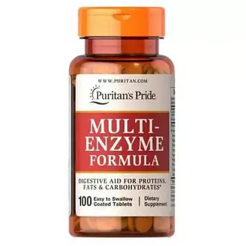 Ензим - Puritan's Pride Super Strength Multi Enzyme 100 caplets