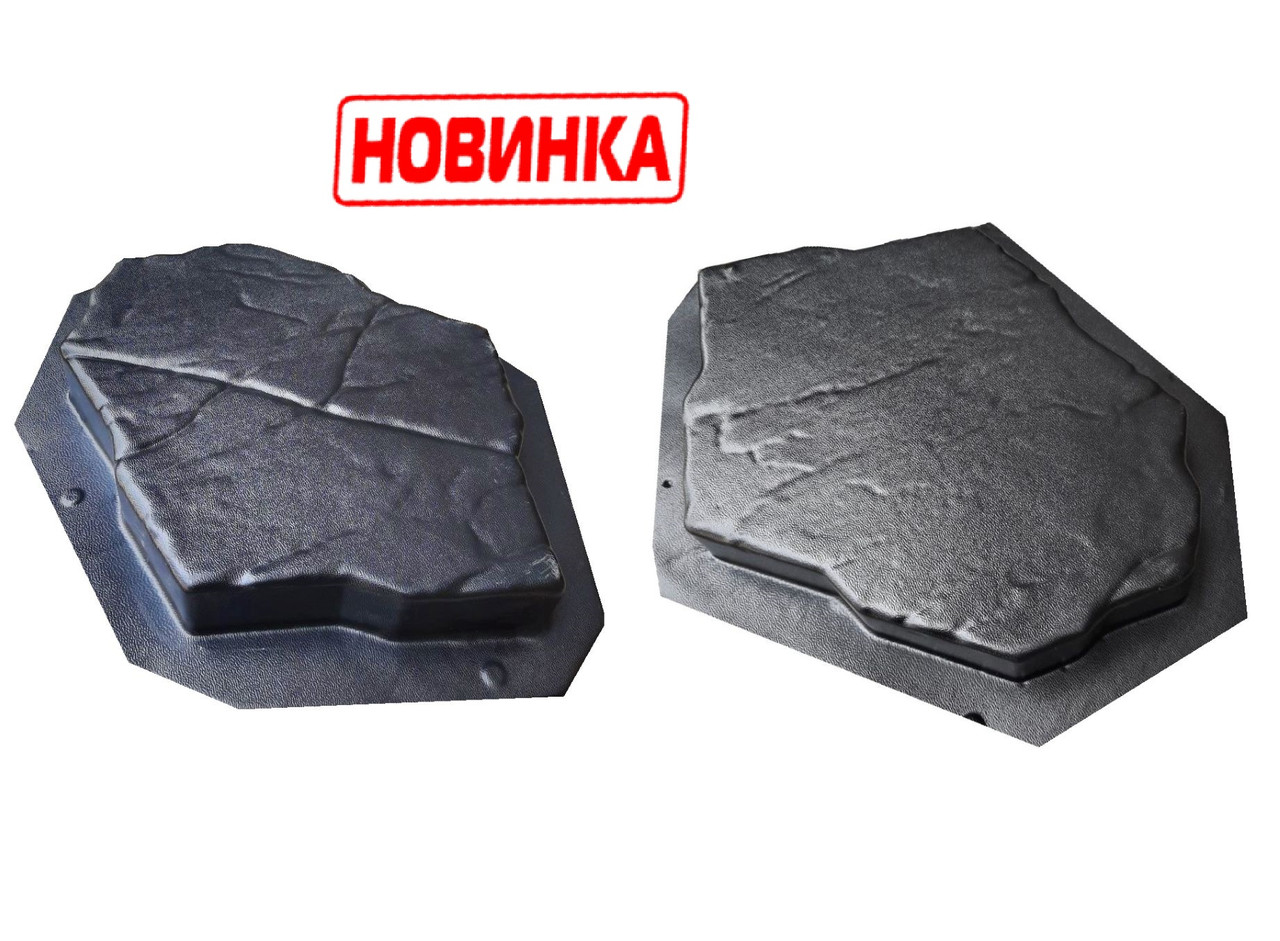 Форма для виготовлення плитки No43 "Песчаник". Розміри: 300х220х40 мм, фото 1
