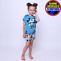 Детская пижама для девочки с шортами "Минни Маус "