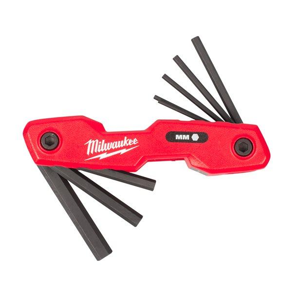 Набір метричних складаних шестигранних ключів (8 шт.) Milwaukee 4932480978