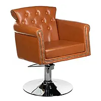 Парикмахерское кресло Alberto Светло-коричневый