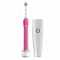 Электрическая зубная щетка Braun Oral-B PRO 750 Pink 3D White