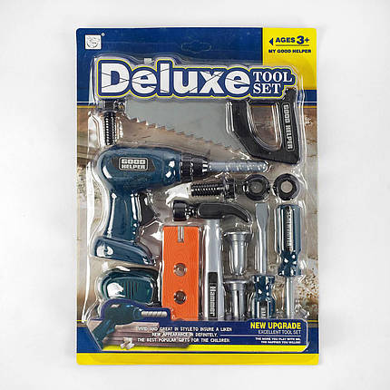 Ігровий набір інструментів Deluxe tool set 13 елементів, 3266Q1, фото 1