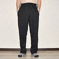 Мужские спортивные штаны с карманами БАТАЛ (52-60 р.) (M06)