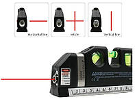 Лазерный уровень рулетка 3 в 1