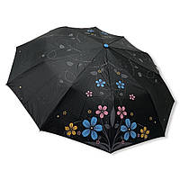 Жіноча парасолька Toprain напівавтомат з срібом зсередини на 10 спиць #0124/1