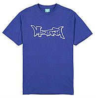 Футболка Montana Logo Shirts Royal Blue / White, S Синий