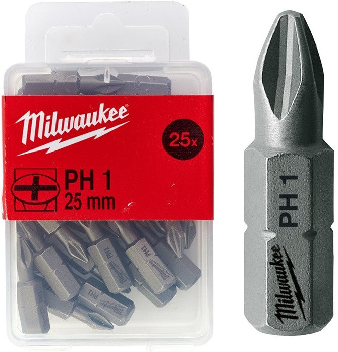 Насадка Milwaukee PH1 25 мм (25 шт.)