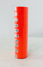 Цінники Червоні 21*12 мм/1000 шт. Е21301-03 Economix