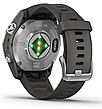 Смарт-годинник Garmin fenix 7S Pro – Solar Edition Silver with Graphite Band, фото 6