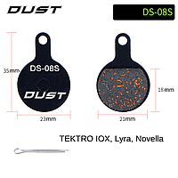 ТОРМОЗНЫЕ КОЛОДКИ DUST DS-08S Полуметалл