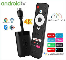 Медіаплеєр Homatics Dongle Q Android TV з сертифікацією Google і Netflix