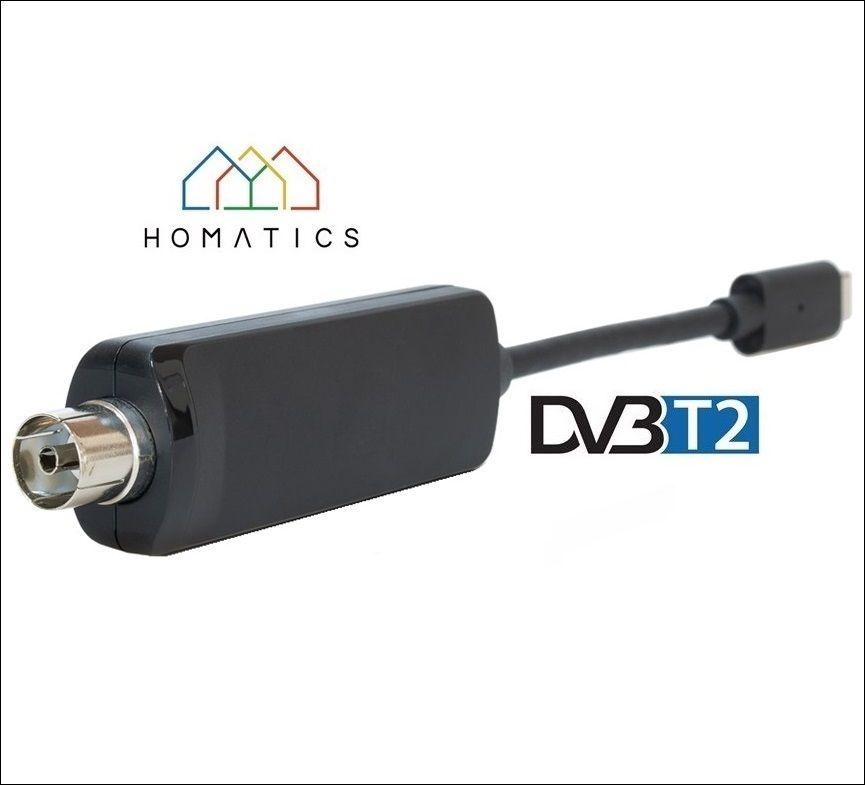 Тюнер DVB-T2/C для Homatics