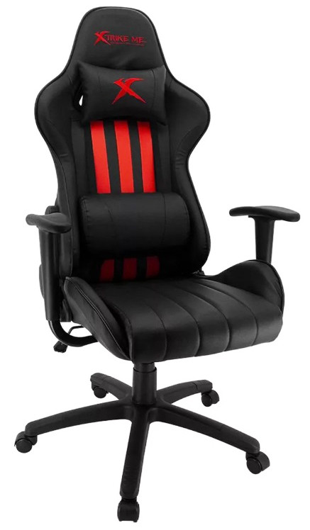 Крісло геймерське ігрове Xtrike GC-905 для геймера комп'ютерне офісне для гри Чорне