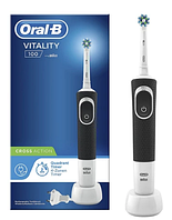 Электрическая зубная щетка Braun Oral-B Vitality 100 Cross Action Black