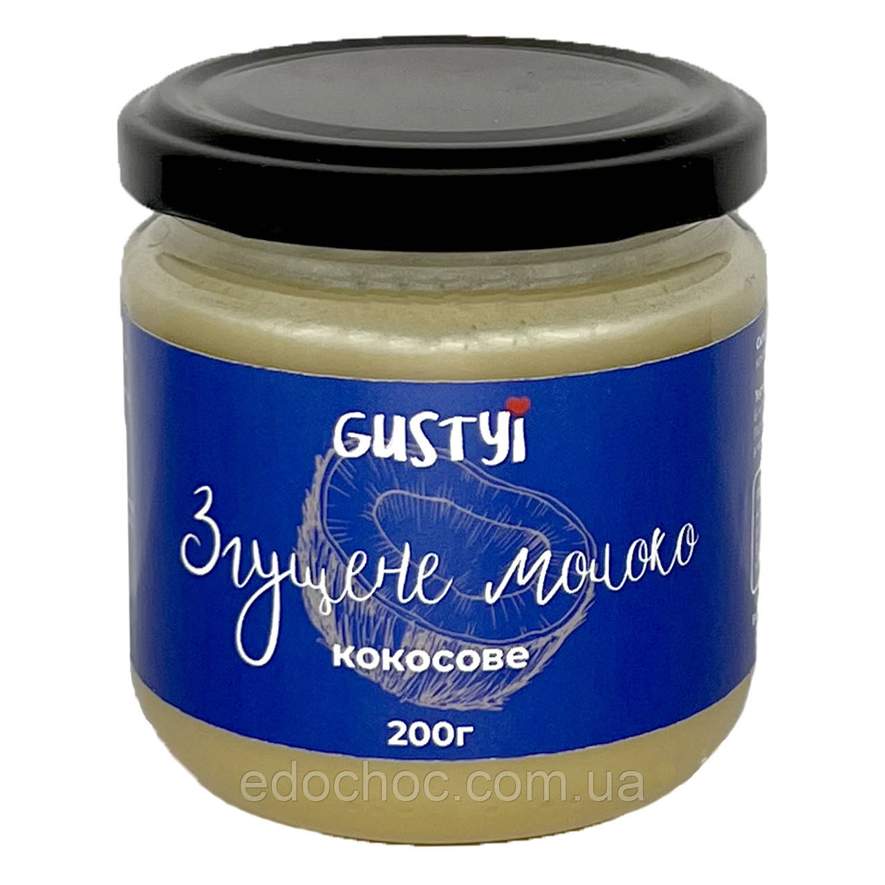 Кокосове згущене молоко, ТМ Gustyi, 200г