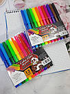 Набір кольорових фломастерів Панда, фото 5