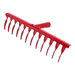 Граблі кручені порошкова фарба 12 зубів без держака