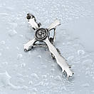 Хрестик з нержавіючої медичної сталі "Розп'яття Ісуса", фото 3