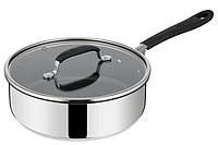 Tefal Сотейник с крышкой Jamie Oliver Home Cook, 24 см, 3.5л, нержавеющая сталь Baumarpro - Твой Выбор