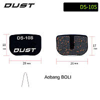 ТОРМОЗНЫЕ КОЛОДКИ DUST DS-10S Полуметалл