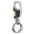 Брелок-карабін для ключів Omuda A3718 метал Чорний. Брелок для ключів авто з карабіном, фото 7