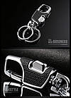 Брелок-карабін для ключів Omuda A3718 метал Чорний. Брелок для ключів авто з карабіном, фото 6