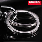 Брелок-карабін для ключів Omuda A3718 метал Бордовий. Брелок для ключів авто з карабіном, фото 6